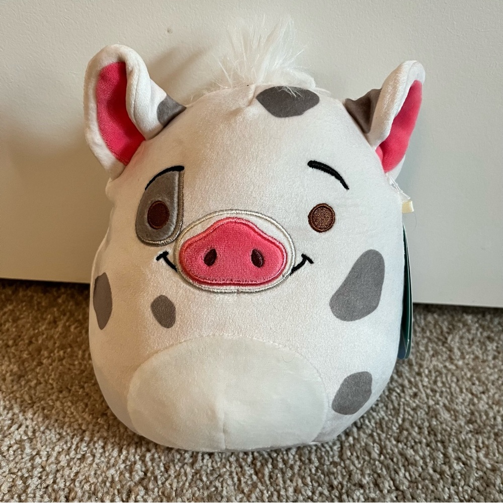 NWT Disney Pua Squishmallow 6.5” - Perfect Condition - Rare! 🌟